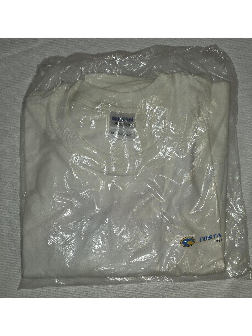 Gildan Costa Del Mar White T-Shirt